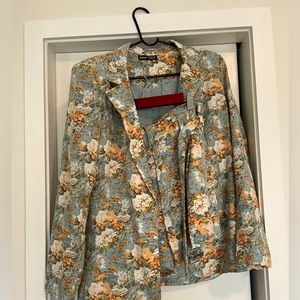 SHEIN blazer short set